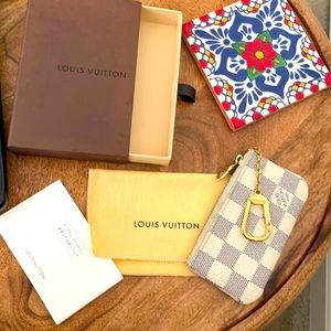 Louis Vuitton Key Coin Pouch Damier hard to find sold out everywhere
